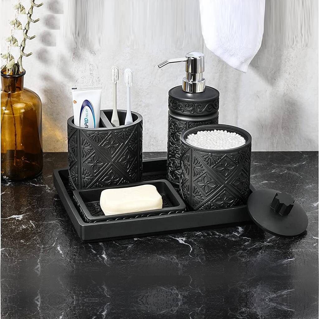 Black Bathroom Accessories